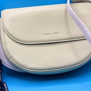 Charles & Keith Cream Shoulder Bag